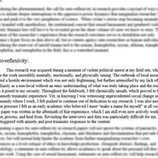 Gauging the Toll: Auto-reflexivity, Sexual Violence, and Fieldwork